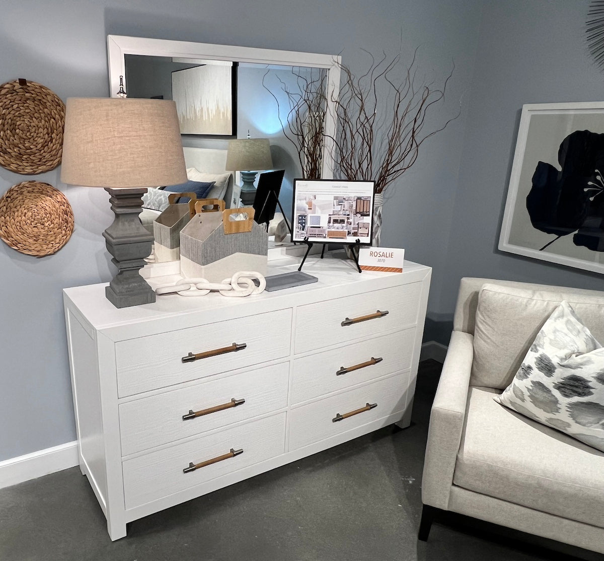 Rosalie Dresser and Mirror