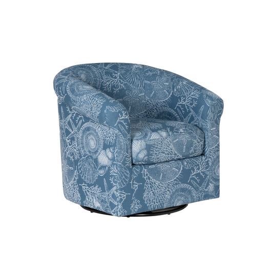 Adella Ocean Swivel Club Chair