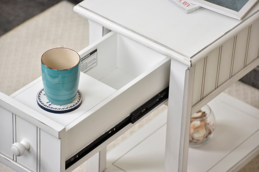 Monaco White Chairside