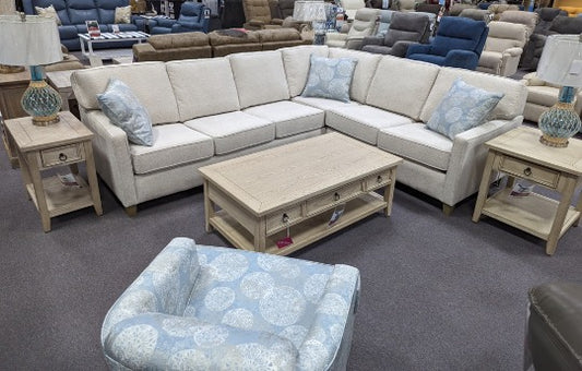 Braxton Ivory Sectional