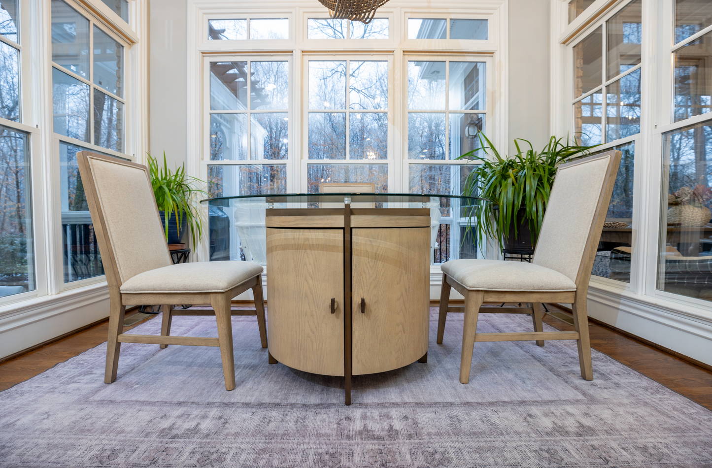 Rio Vista 5 Piece Round Table Set