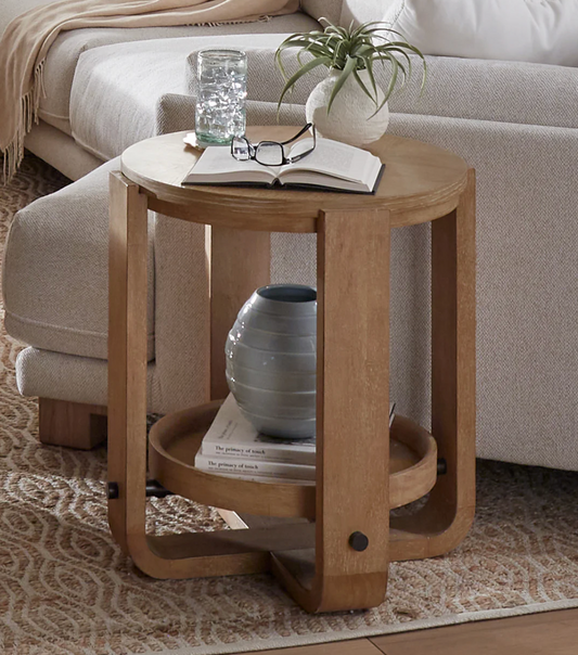 ESCAPE ROUND END TABLE
