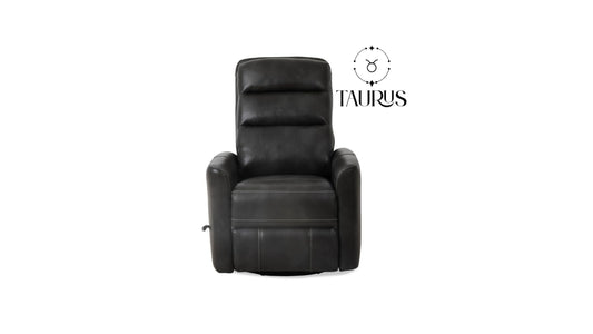 Taurus Swivel Glider Recliner with Adjustable Headrest
