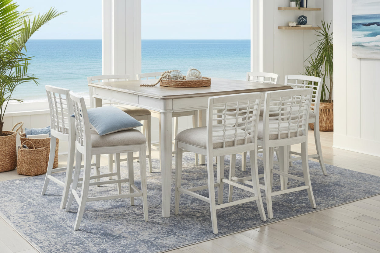 Beach House 5 Piece Counter Height Set