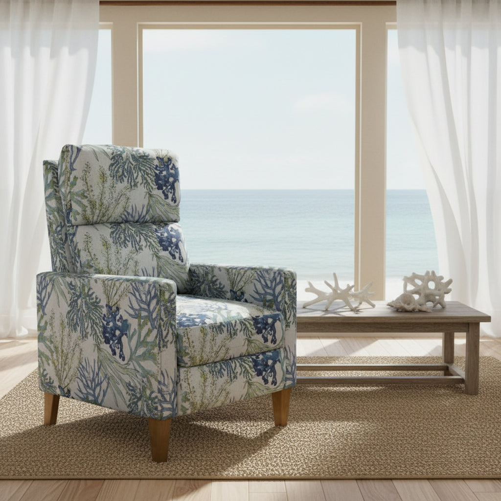 Janae Oceanside High Leg Recliner