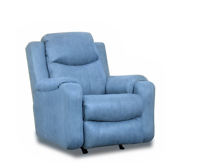 Contour Power Headrest Double Reclining Leather Sofa, Loveseat or Recliner