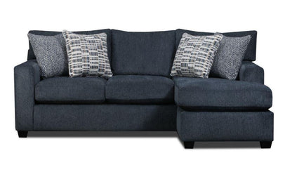 Universal Denim Sofa with Chaise