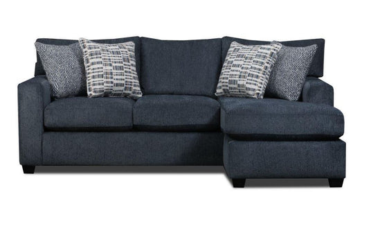 Universal Denim Sofa with Chaise