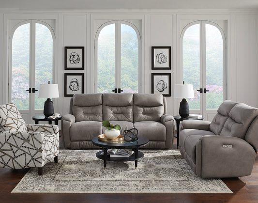 Point Break Power Reclining Sofa and Console Loveseat