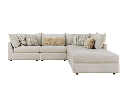 Durango Pewter 5 Piece Sectional
