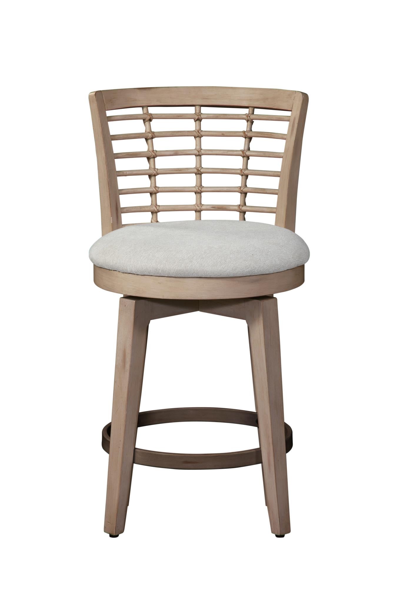 BEACH HOUSE SWIVEL STOOLS BROWN