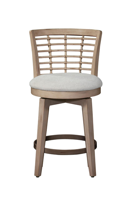 BEACH HOUSE SWIVEL STOOLS BROWN
