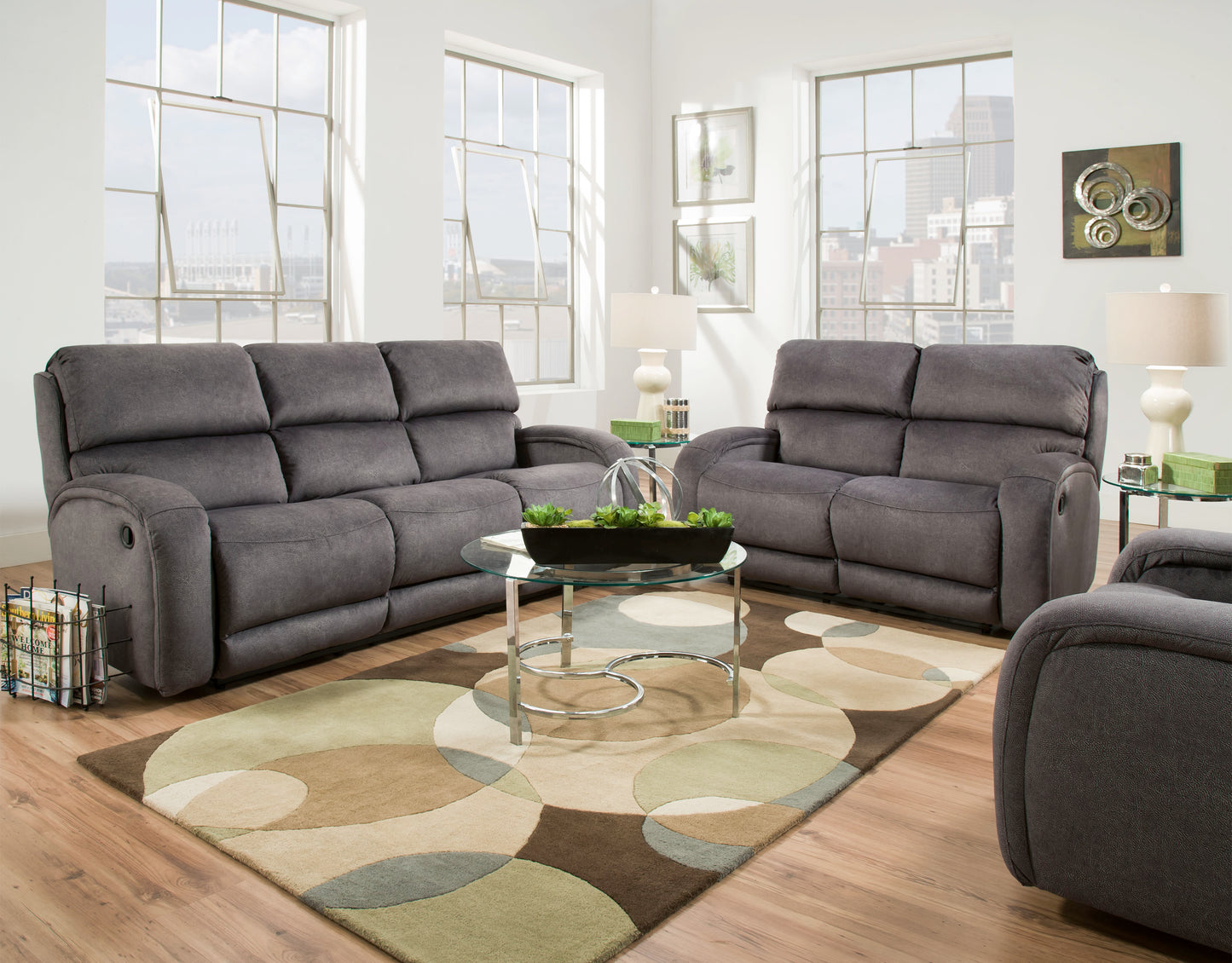 Fandango Reclining Sofa, Console Loveseat, Loveseat or Recliner