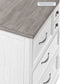 Charleston 3 Drawer Nightstand