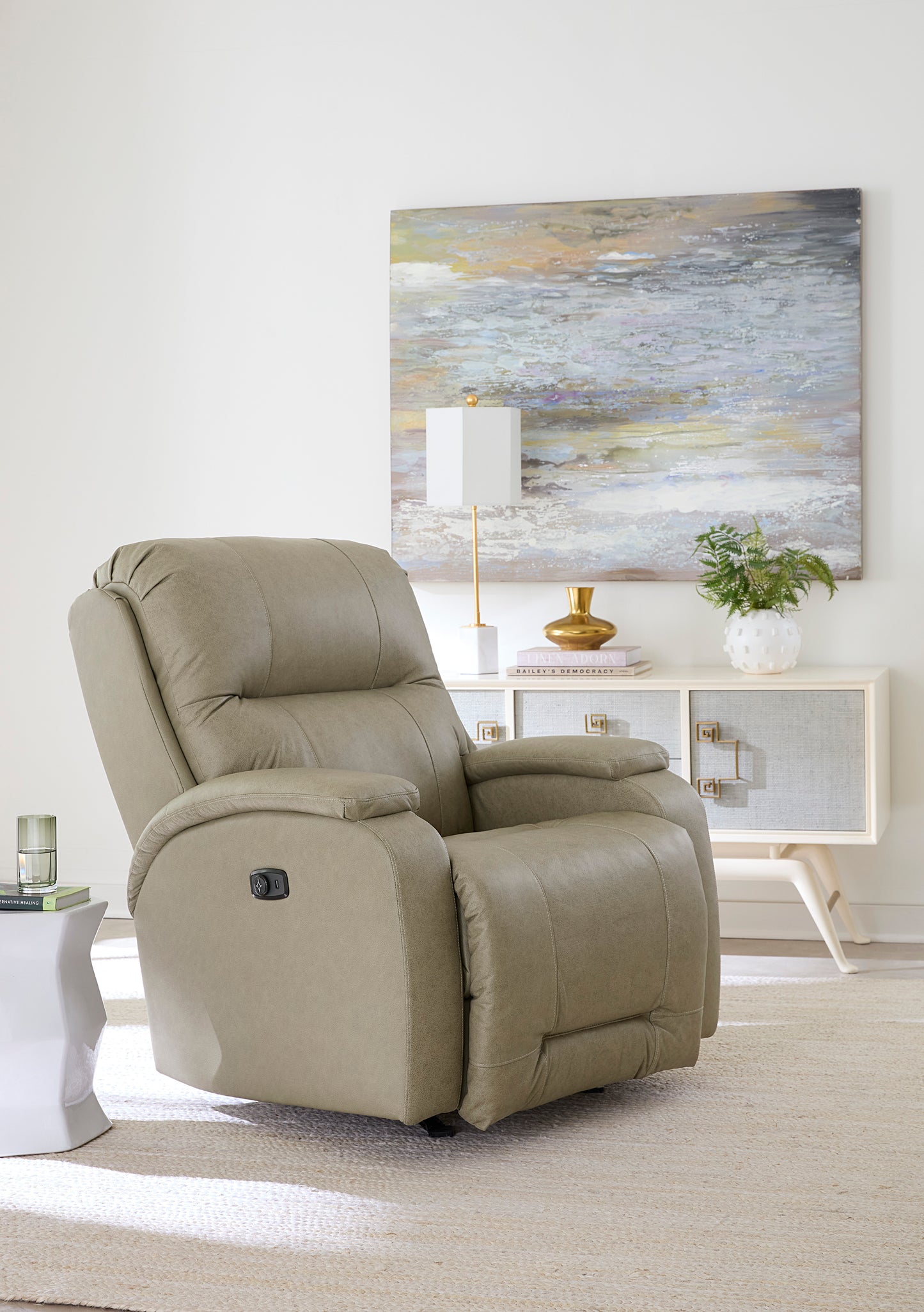 Maverly Heat &Massage Recliner