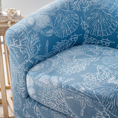 Adella Ocean Swivel Club Chair