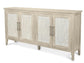 Tahitit 4-Door Credenza