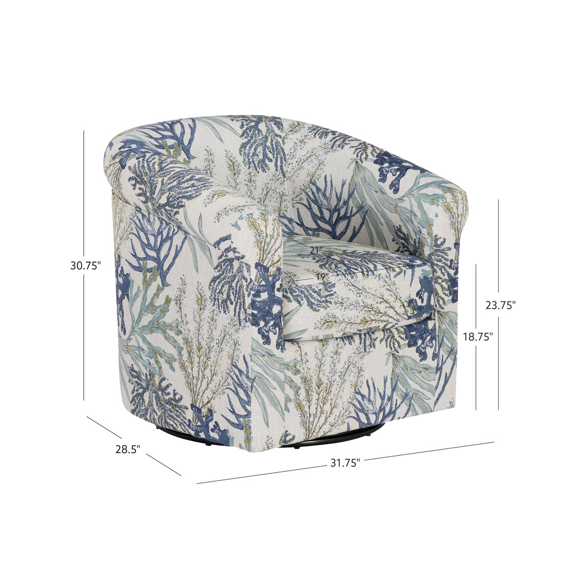 Blue Ocean Swivel Club Chai