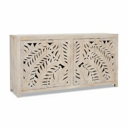 Tropical Breeze Leaf Credenza
