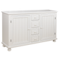 Aruba Cabinet, White with Standard Bead Board Panel