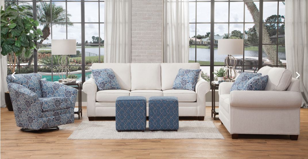 Max Indigo Sofa