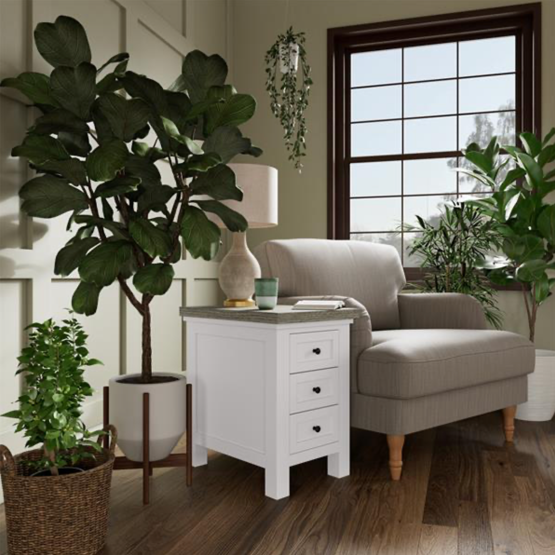 Cloud Chairside Table