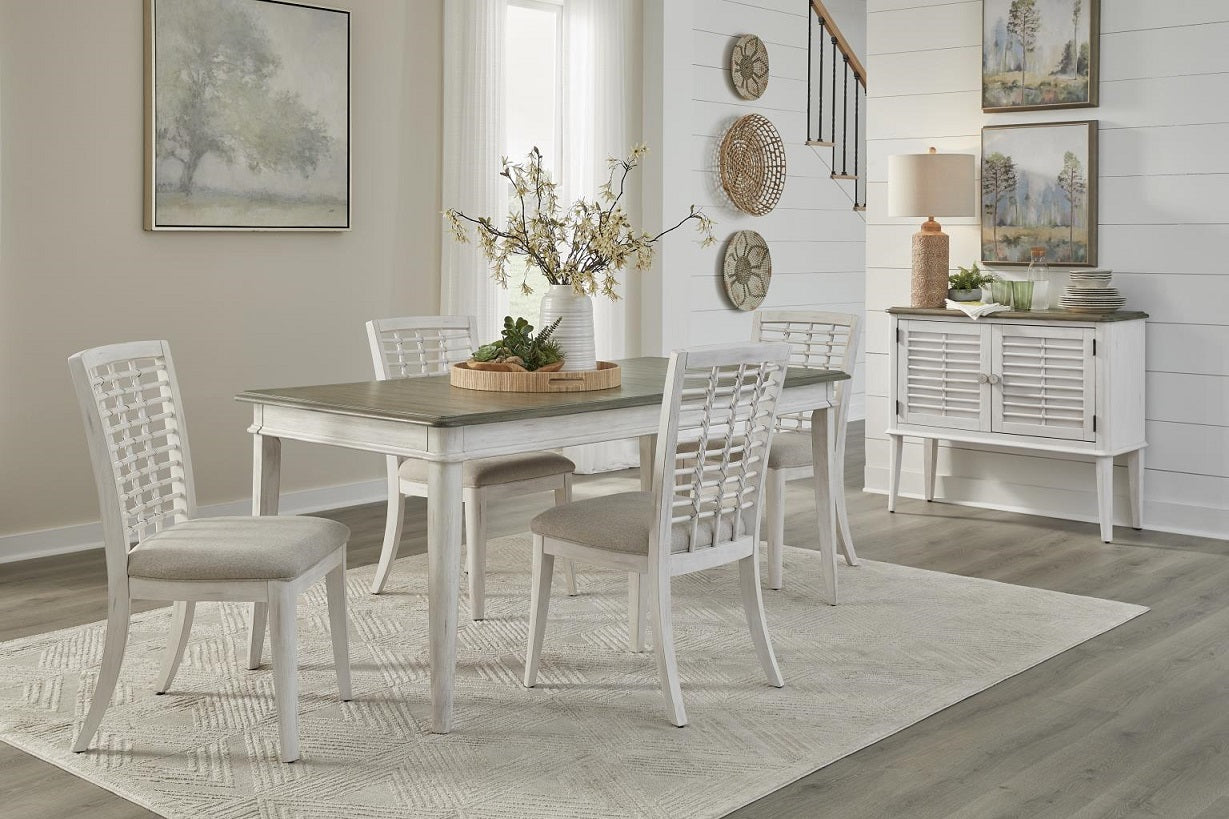 Beach House 5 Piece Rectangular Dining Set