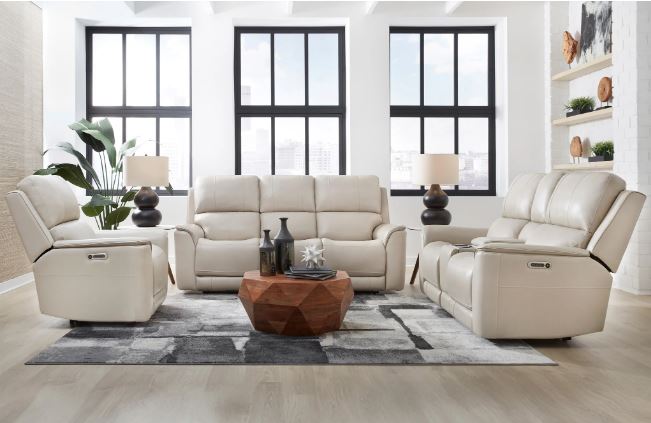 EASTON - STEAMBOAT QUARTZ Power Zero Gravity Sofa, Console Loveseat & Recliner