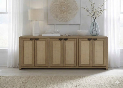 ESCAPE 90" Console with Reversible Door Panels