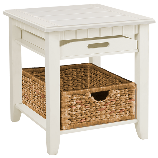 Santa Rosa End Table with Basket