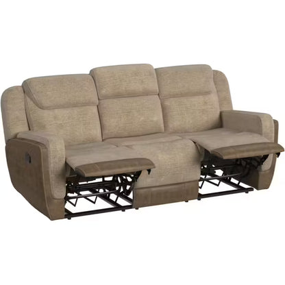 Hornet Motion Sofa, Rocking Console Loveseat & Recliner in Rancho Beige