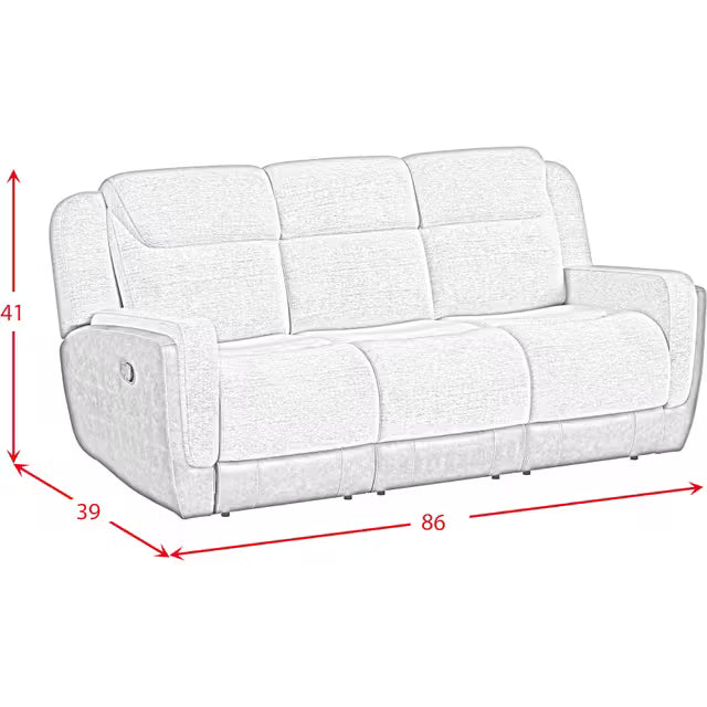 Hornet Motion Sofa, Rocking Console Loveseat & Recliner in Rancho Beige