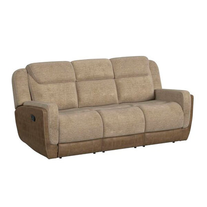 Hornet Motion Sofa, Rocking Console Loveseat & Recliner in Rancho Beige