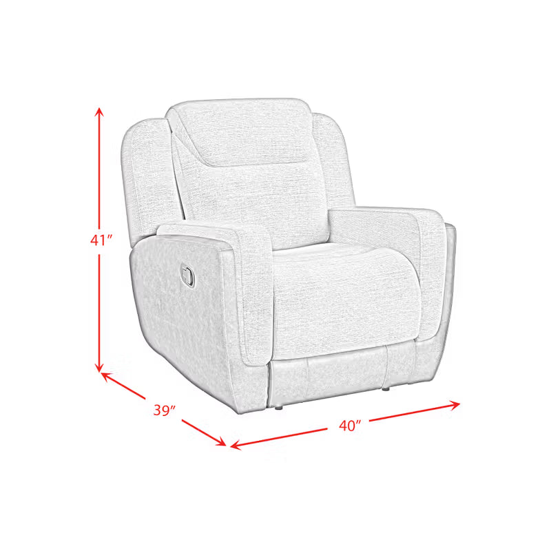 Hornet Motion Sofa, Rocking Console Loveseat & Recliner in Rancho Beige