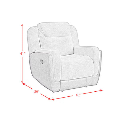 Hornet Motion Sofa, Rocking Console Loveseat & Recliner in Rancho Beige
