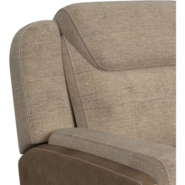 Hornet Motion Sofa, Rocking Console Loveseat & Recliner in Rancho Beige