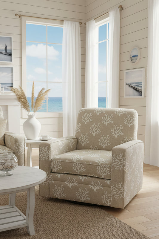 Cocoa Sand Swivel Glider