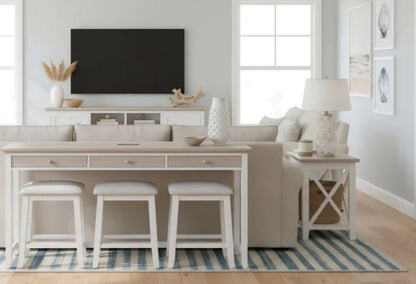Islamorada Console Table W/Stools