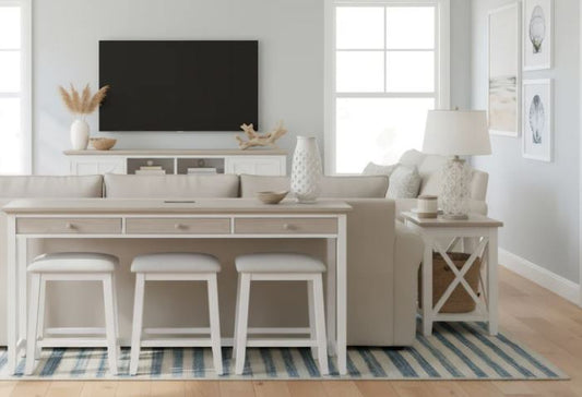Islamorada Console Table W/Stools