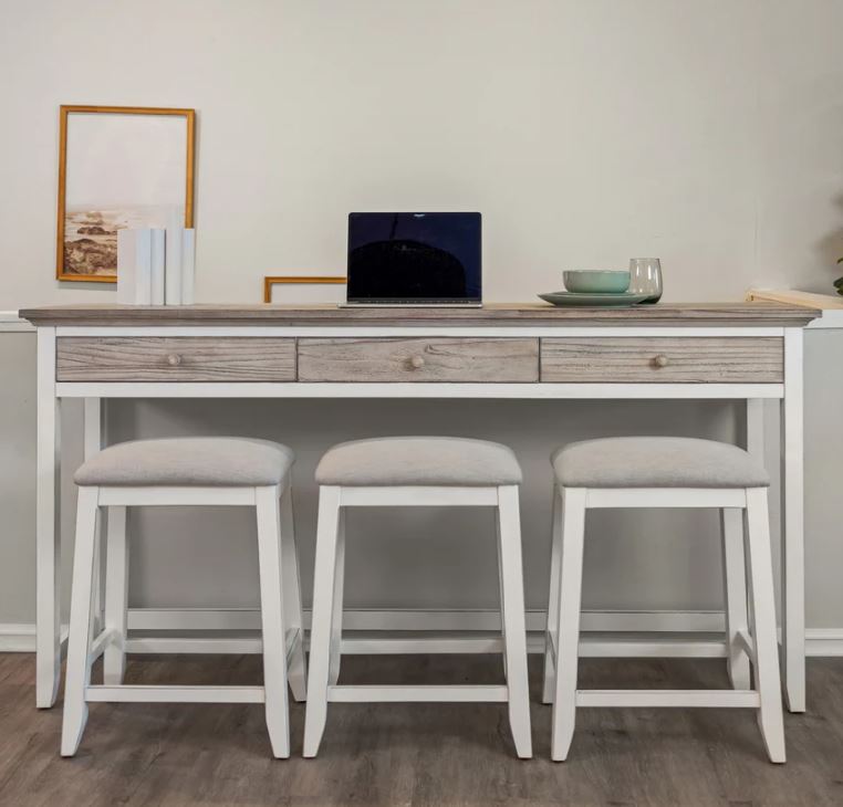 Islamorada Console Table W/Stools