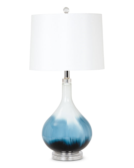 Blue Splash Table Lamp