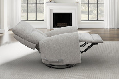 Natalia Swivel Glider Recliner Thunderstorm