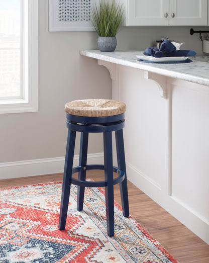 Maya 30" Blue Barstool