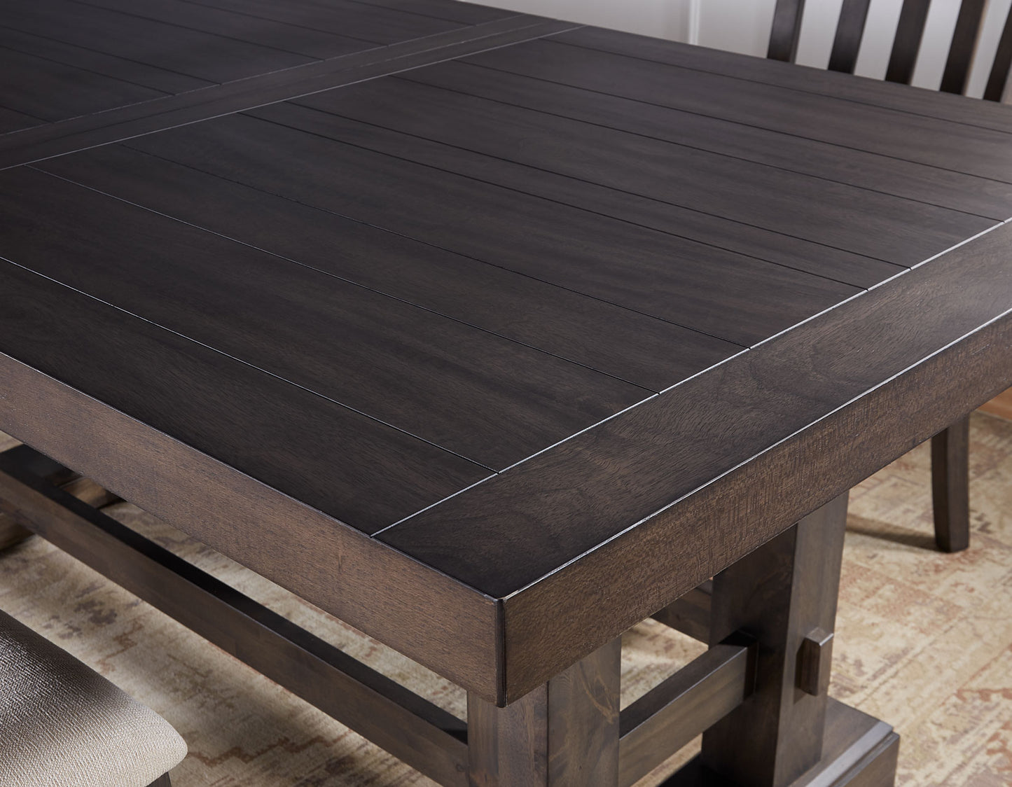 Napa 7 Piece Dining Set Charcoal