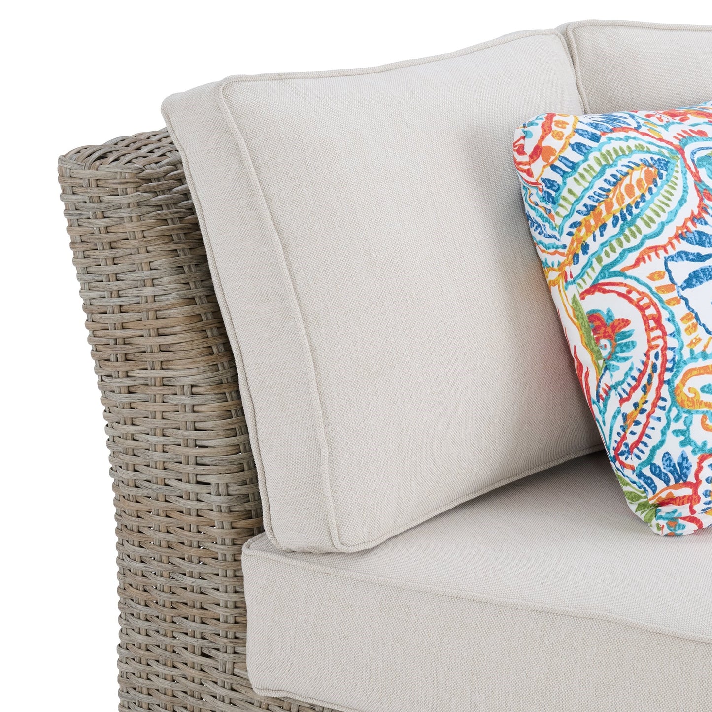 Ollie 2 Piece Curved Outdoor Sectional
