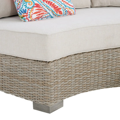 Ollie 2 Piece Curved Outdoor Sectional
