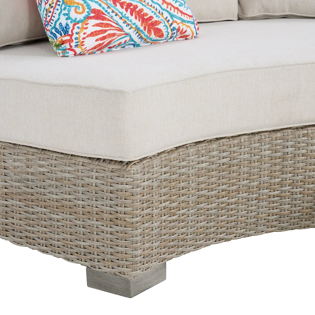 Ollie 2 Piece Curved Outdoor Sectional