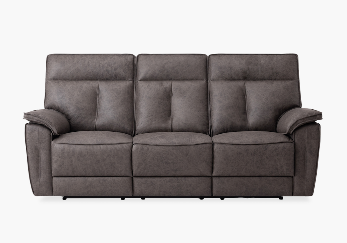 Oakley Power Reclining Leather Sofa