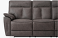 Oakley Power Reclining Leather Sofa