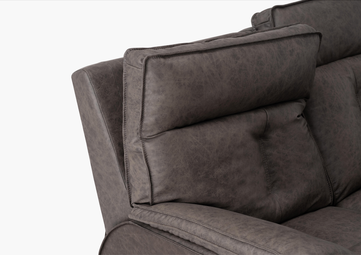 Oakley Power Reclining Leather Sofa